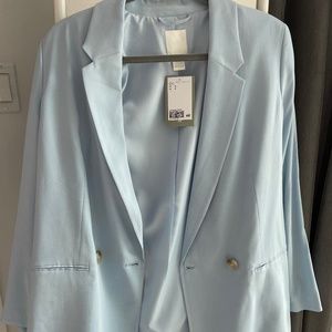 SPRING READY* baby blue blazer
